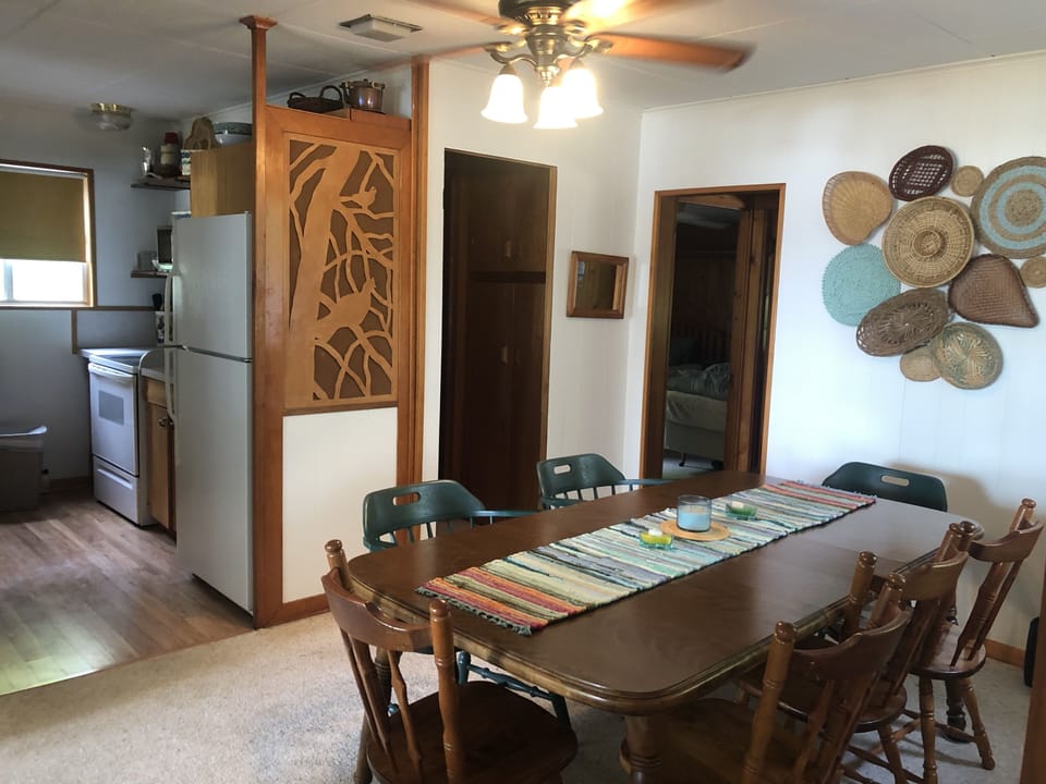 Dining and Kitchen area. - Dining and Kitchen area.