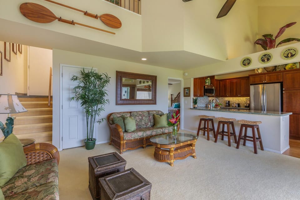 Living Area w/ Kitchen