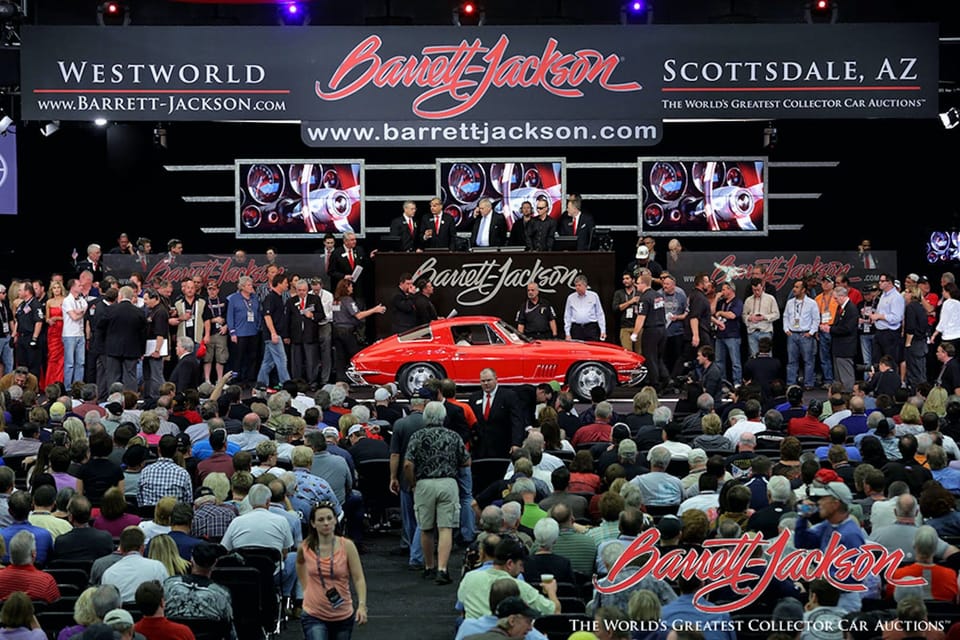 Barrett Jackson car show