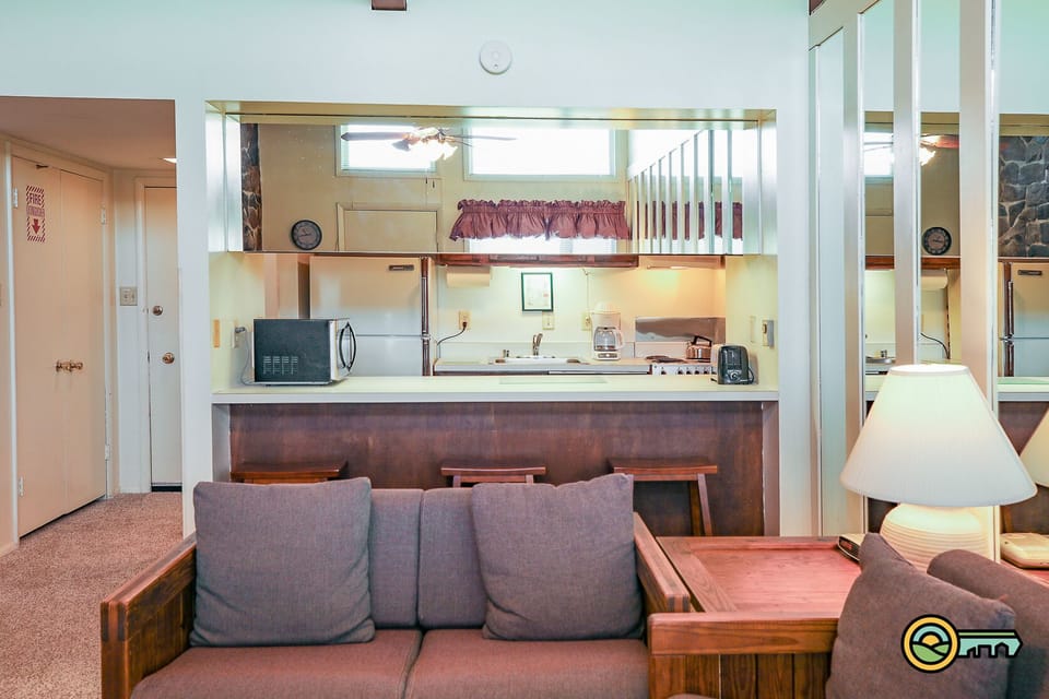 Living room & kitchen