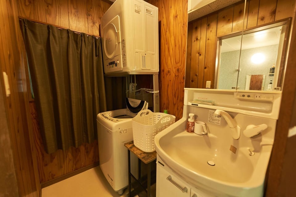You can do your laundry freely.