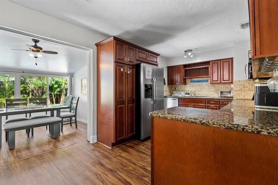 Chef up your favorite meal in the large kitchen, or brew up your morning coffee!