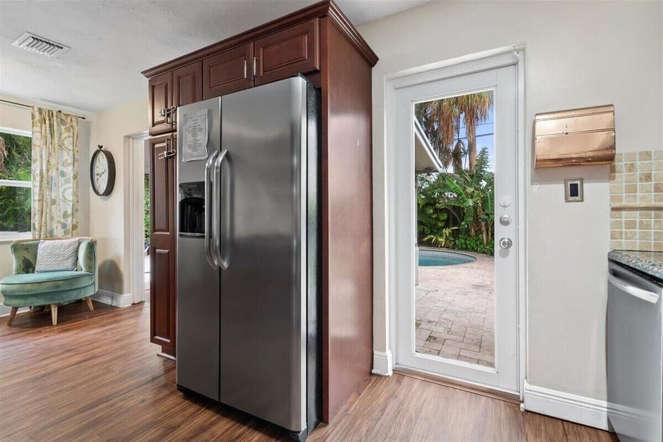 Chef up your favorite meal in the large kitchen, or brew up your morning coffee!