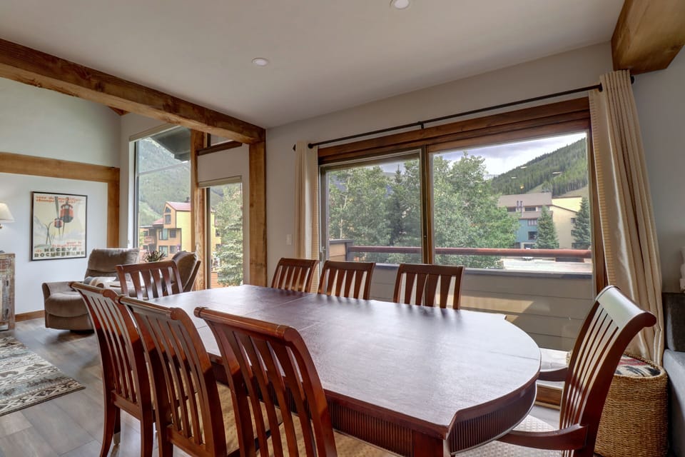 Large dining room table