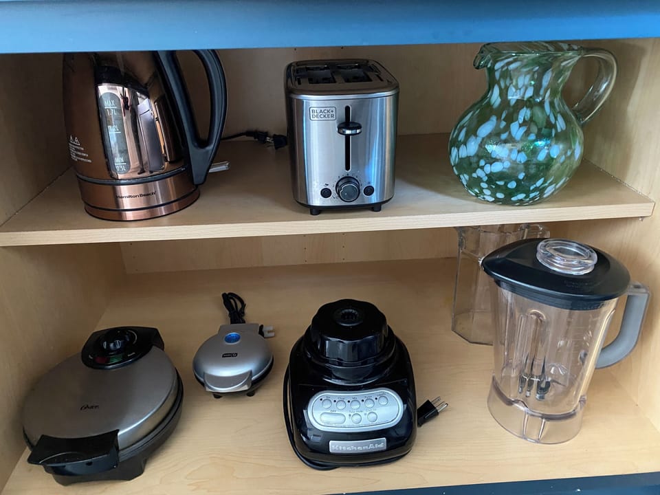 Many appliances to try out!