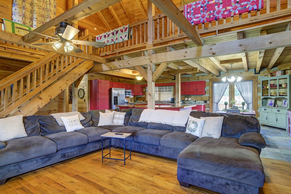 Open living area