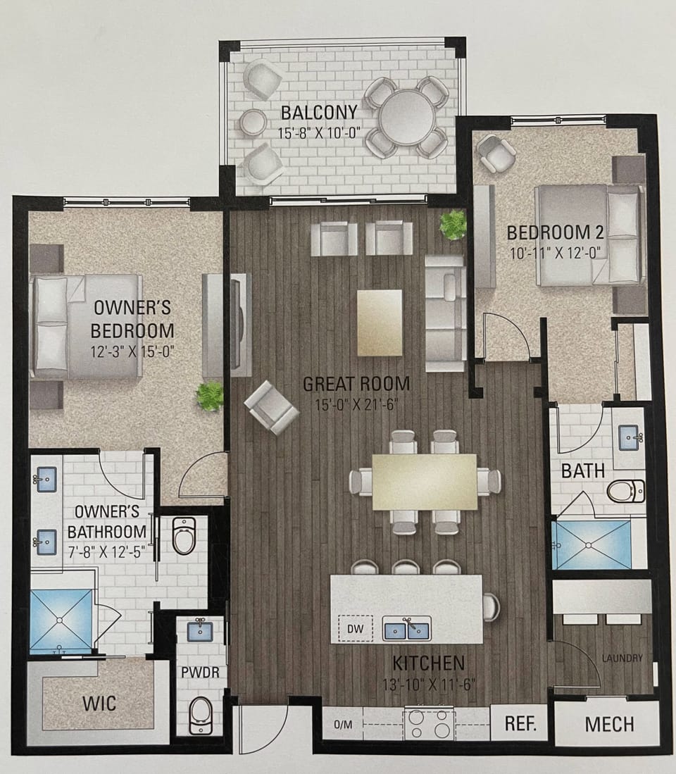 Condo Floorplan 