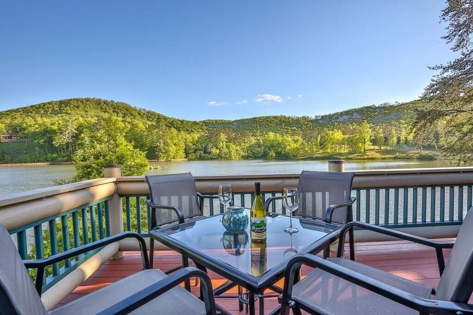 Our back deck. 