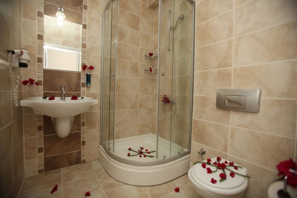 Standard Double or Twin Room | Bathroom | Shower, free toiletries, hair dryer, slippers