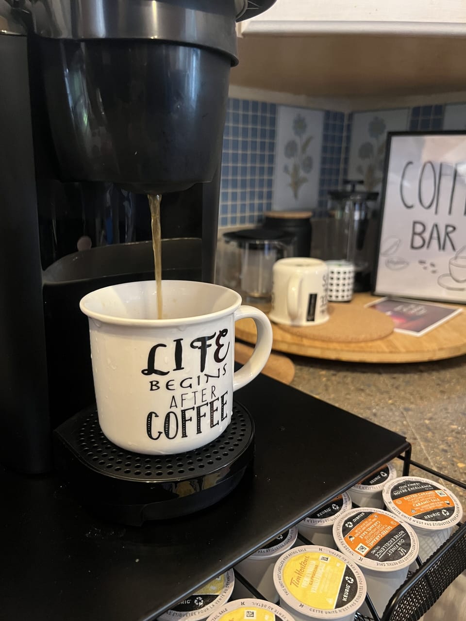 Coffee and/or coffee maker