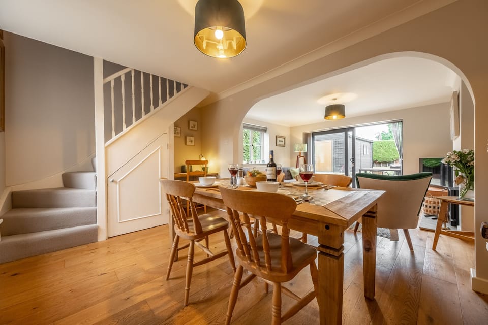 Ken Hill Cottage, Snettisham: Dining area