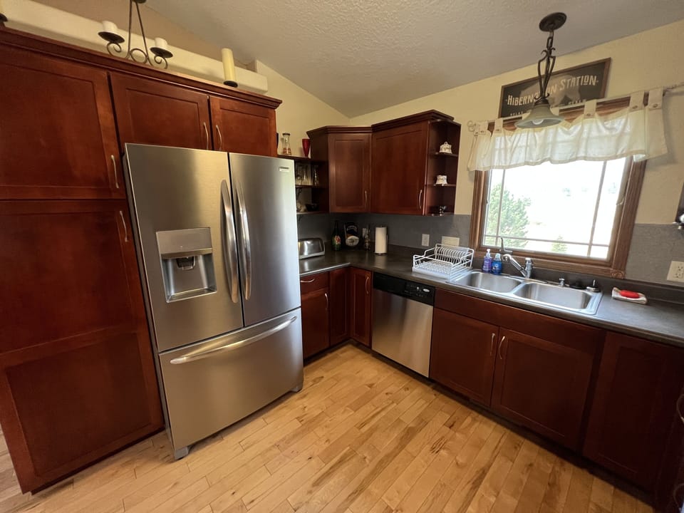 Upstairs kitchen