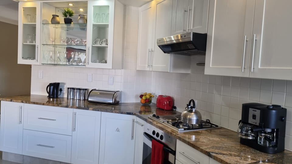 Kitchen with Coffee Machine & Electric Gas Stove