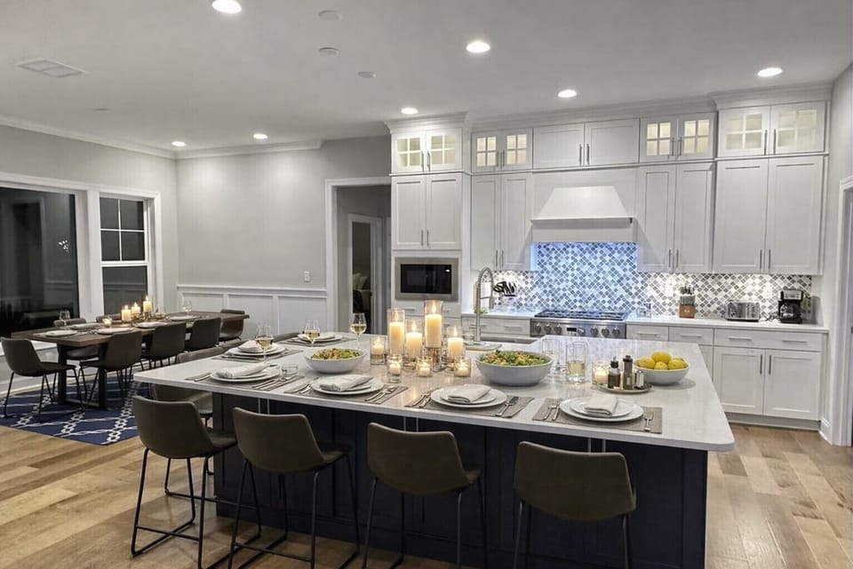 Elegant Chef Kitchen, well stocked