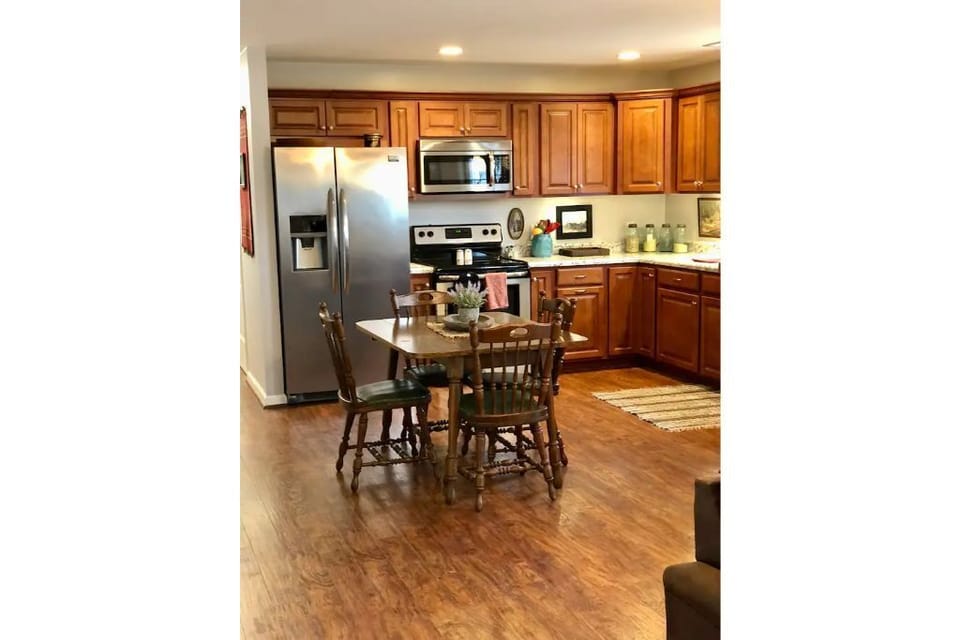 Kitchen area.