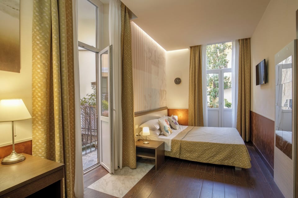 Standard Double or Twin Room, Balcony | In-room safe, desk, blackout drapes, iron/ironing board