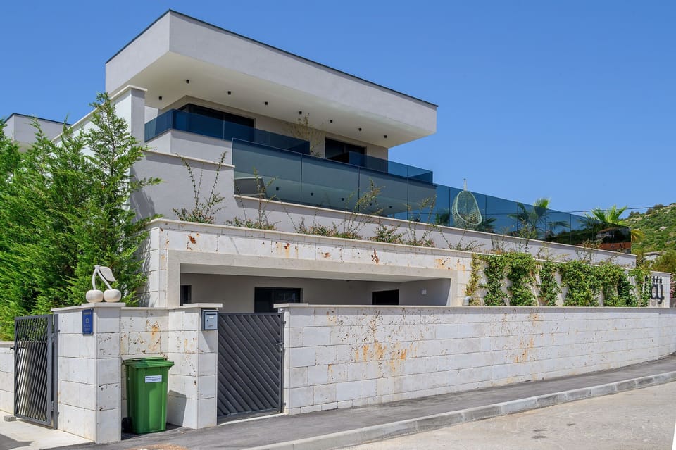Street view on the villa.