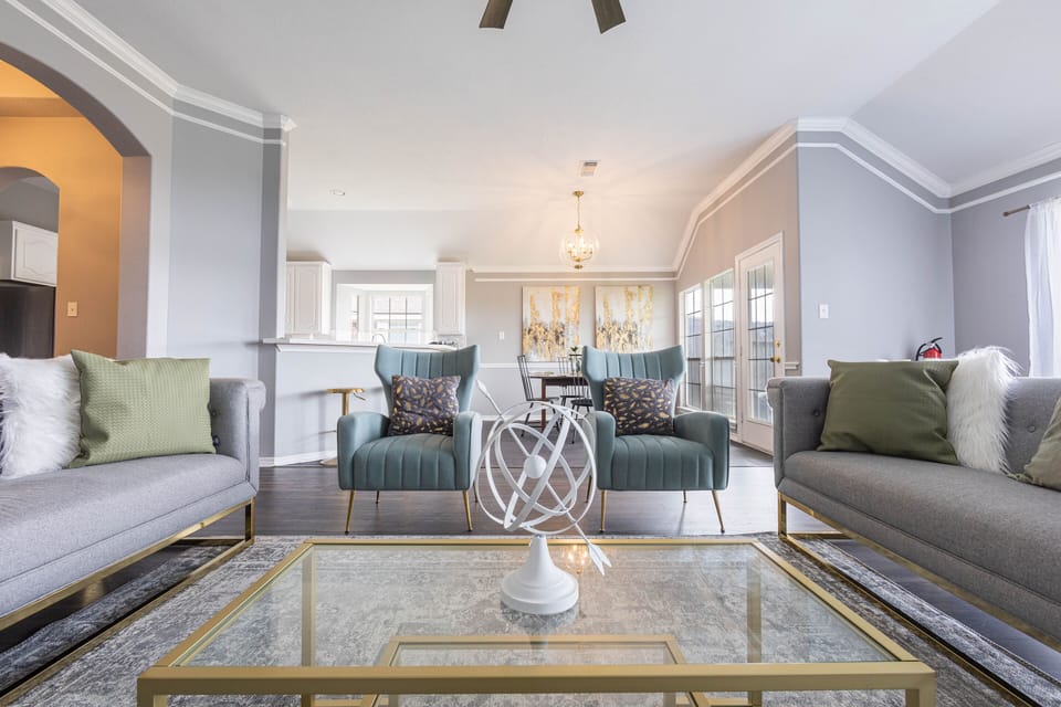Feel at home in our warm and welcoming living room.