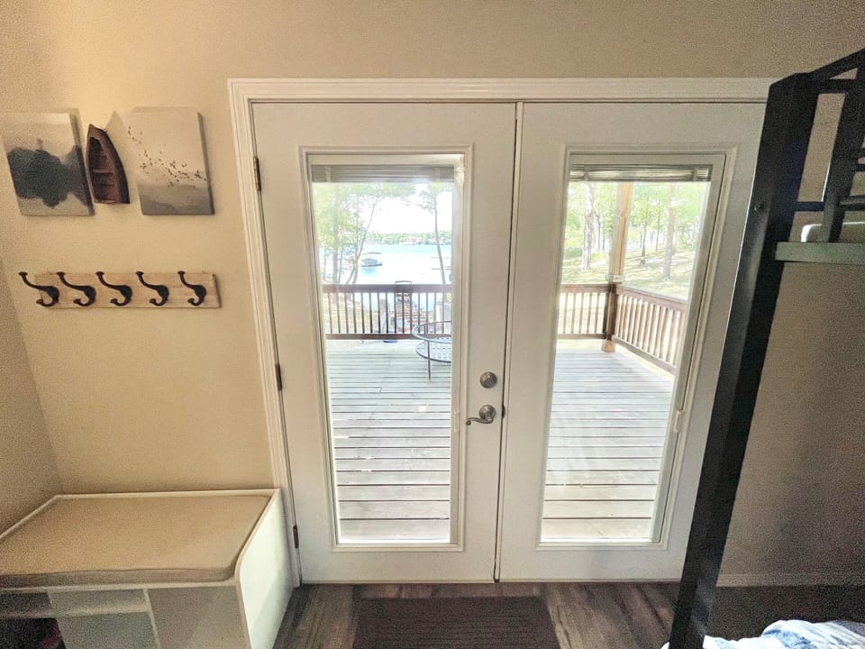 View from Bunk Room - with access to lower deck.