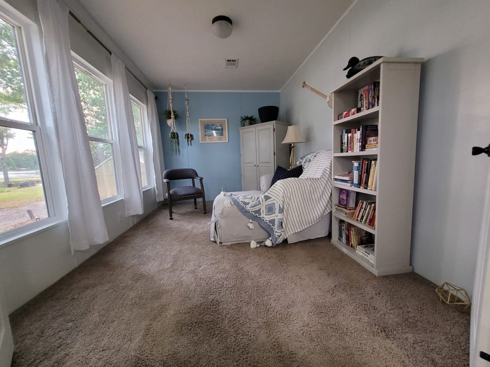 Office with spectacular lake views!