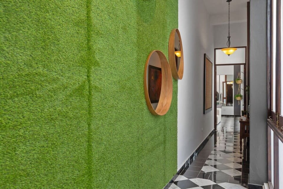 Eclectic and Modern art throughout Villa Solana