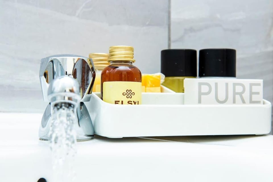 Shower bath items provided