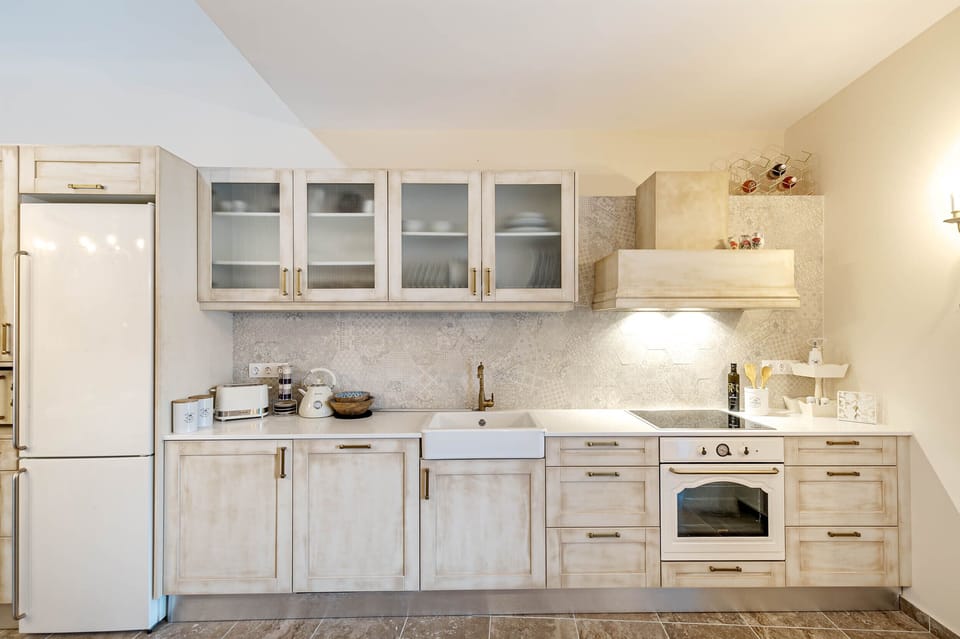 Luxury Cottage, Ensuite (Heritage Cottage) | Private kitchen