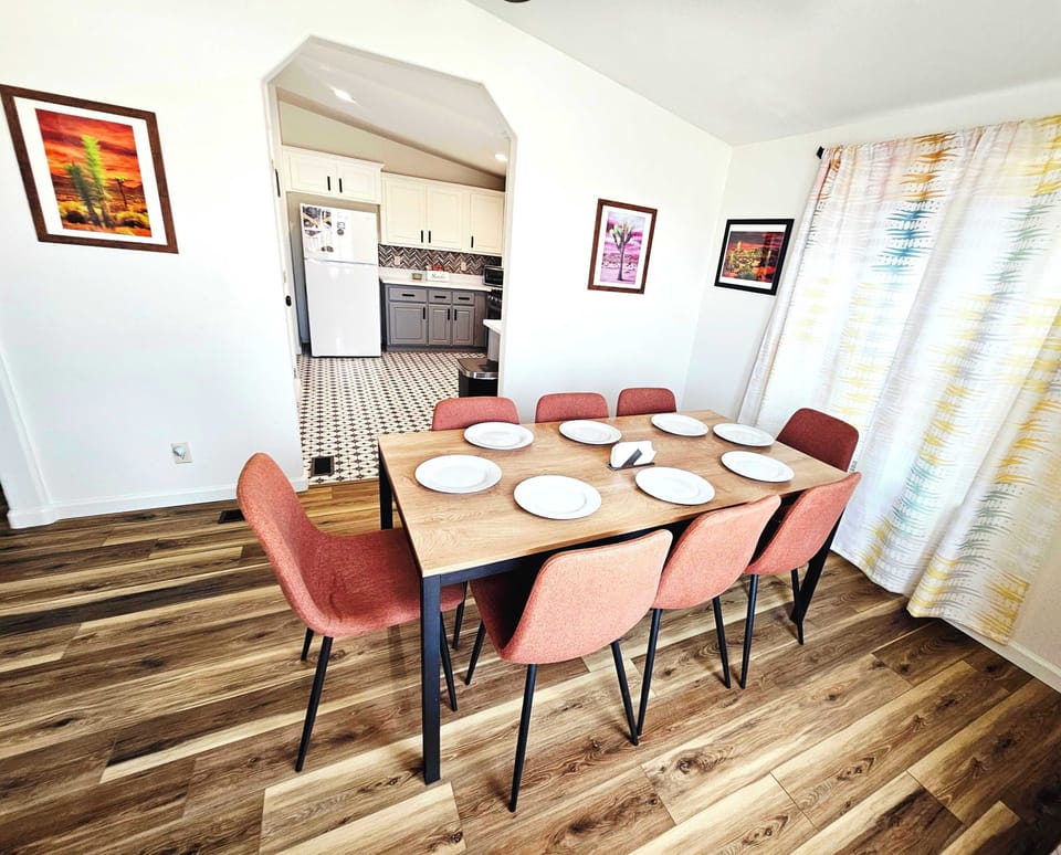 Dining room with seating for 8