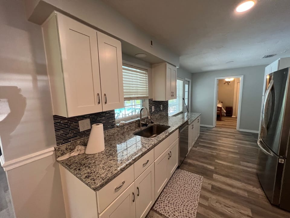 Full kitchen - bedroom 3 at the end