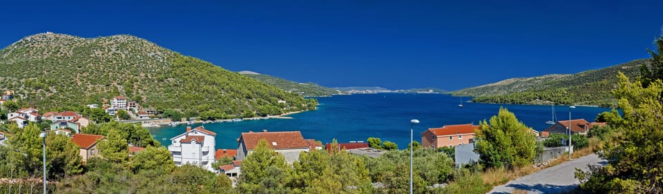 Sea view from the villa.