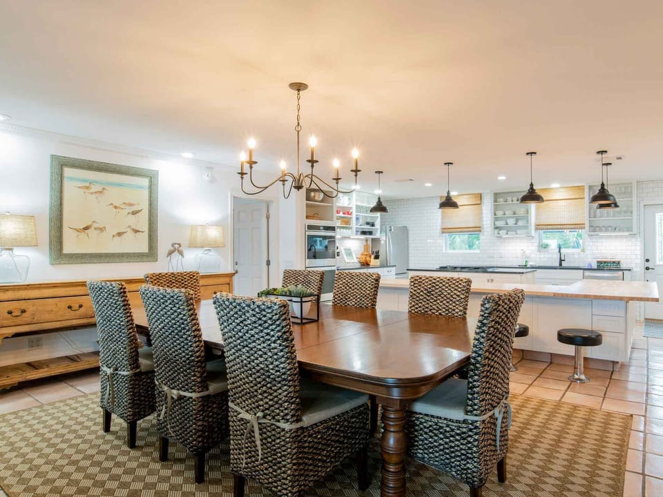 House, Multiple Beds, Balcony, Ocean View | Dining