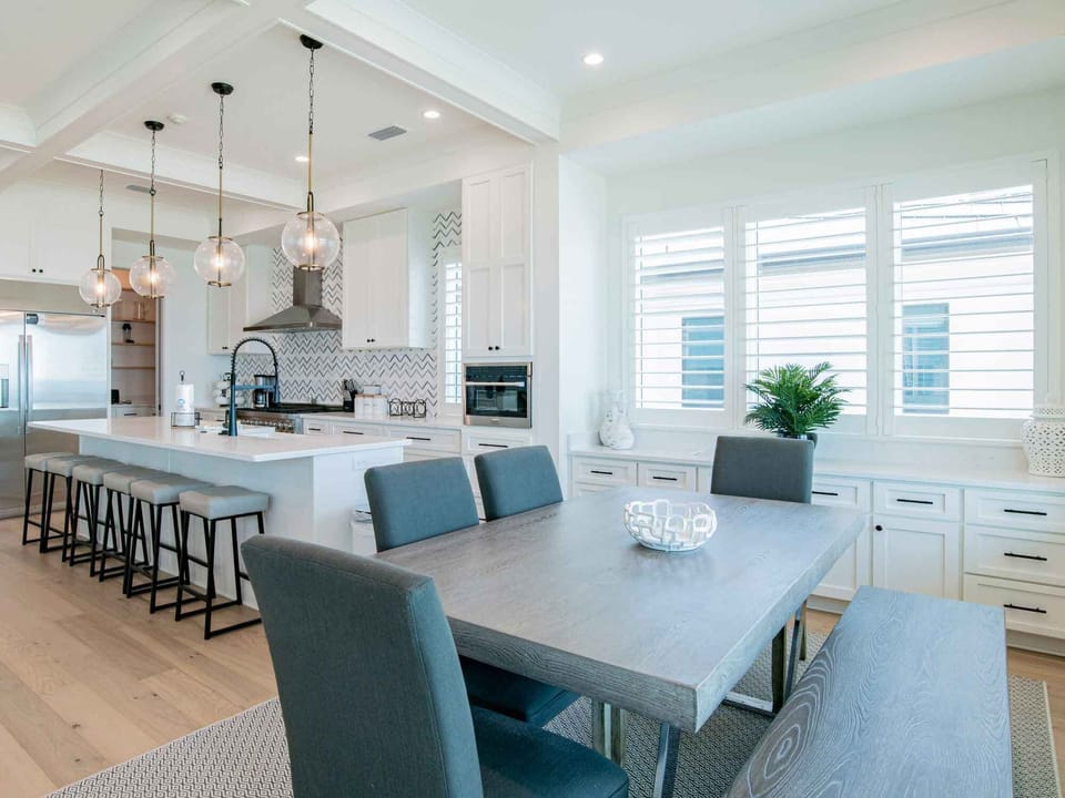 House, Multiple Beds, Balcony, Ocean View | Dining