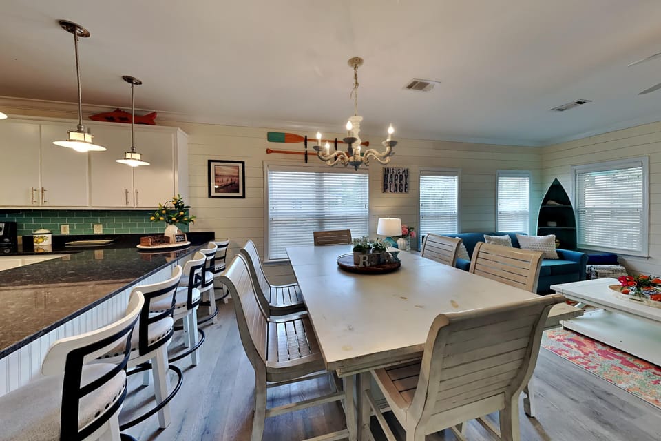 House, Multiple Beds, Balcony, Garden View | Private kitchen | Fridge, microwave, oven, stovetop