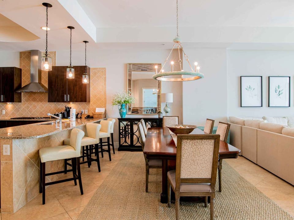 Condo, Multiple Beds, Balcony, Ocean View | Private kitchen | Fridge, microwave, oven, stovetop