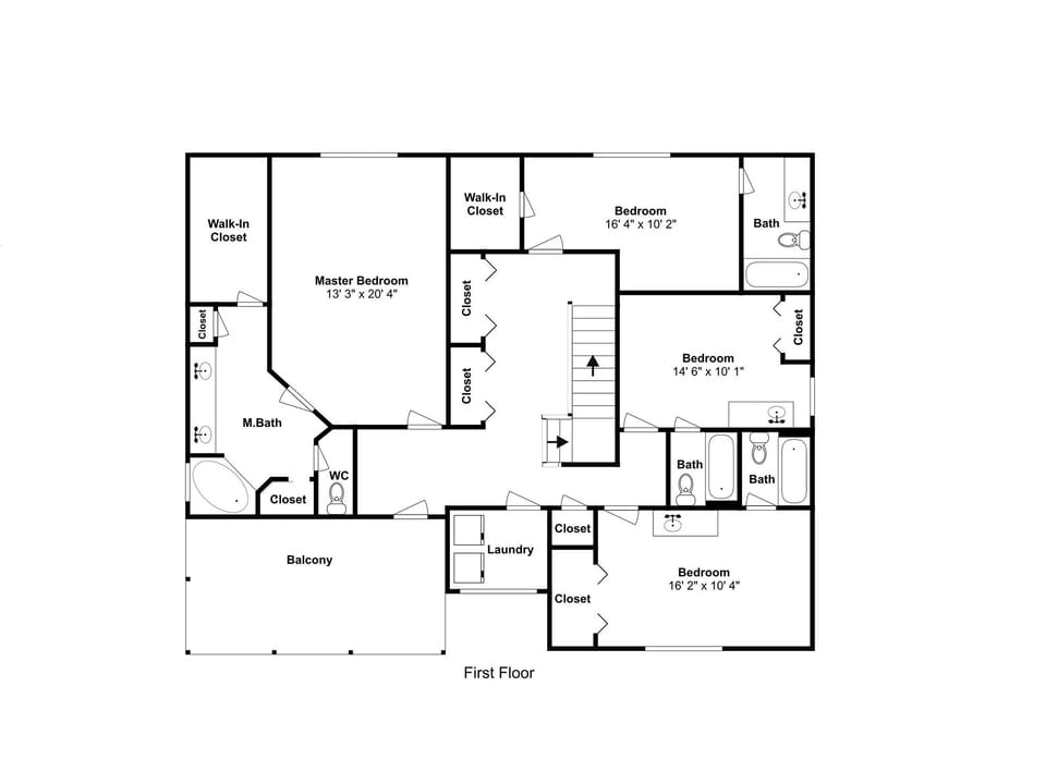 House, Multiple Beds, Balcony, Partial Ocean View (Dominica at Port-O-Call) | Floor plan