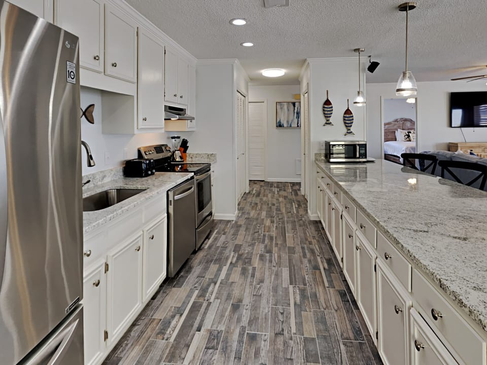 House, Multiple Beds, Balcony, Ocean View | Private kitchen | Coffee/tea maker, fridge, microwave, oven
