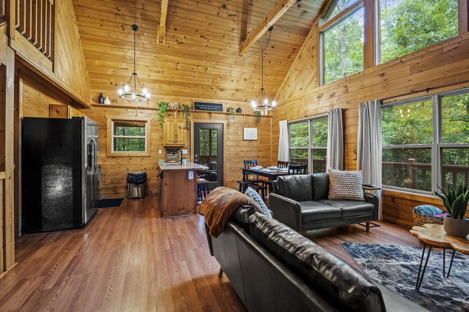 Open floor plan for enjoyment with friends and family.