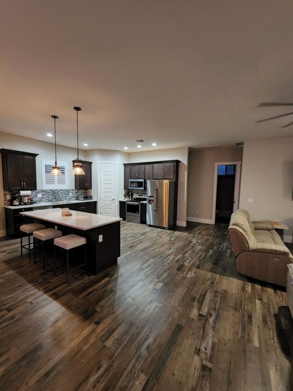 Great place for gatherings, Large Open Concept Living Space 