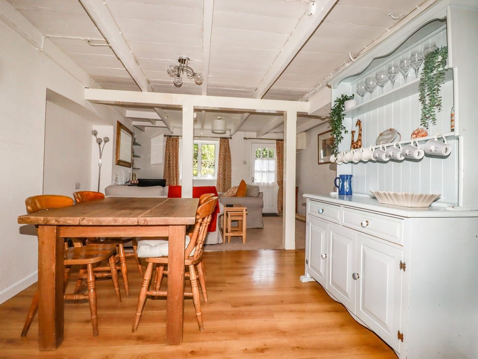 Fridge, dishwasher, electric kettle, cookware/dishes/utensils