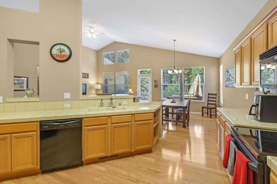 The well stocked kitchen for all your home made meals