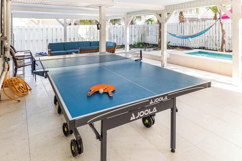Patio Ping Pong Table