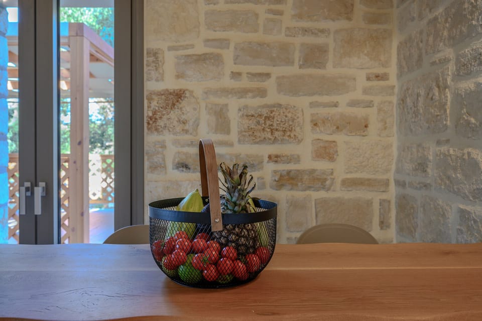 Living area of Fantastic 105sq.m. villa,Huge private pool,Garden,Plants,Near beach & taverns,Rethymno,Crete