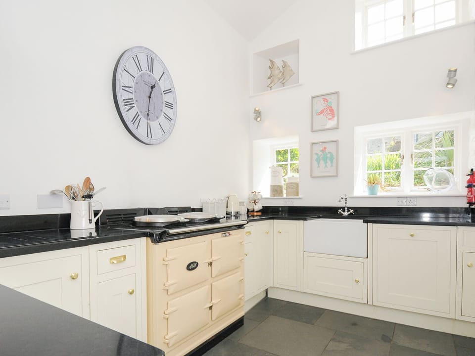 Fridge, dishwasher, electric kettle, toaster