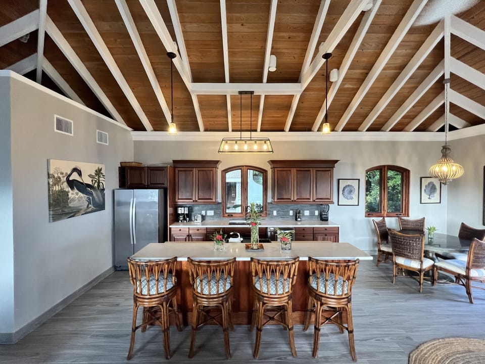 Tropical Manor St John Villa Rental with Private Pool and Newly Renovated