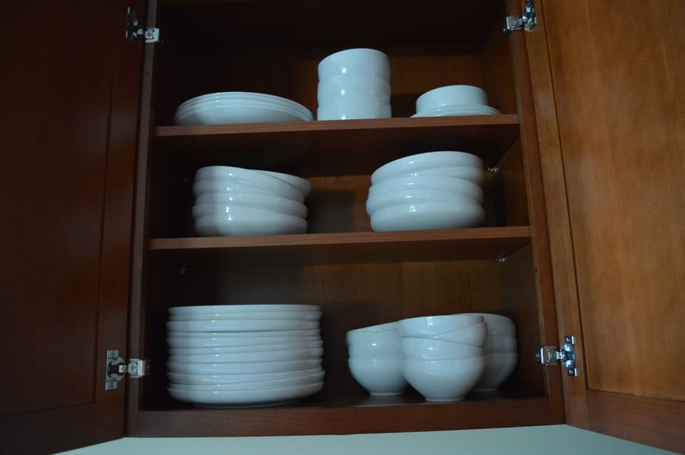 Just some of the kitchen plates!