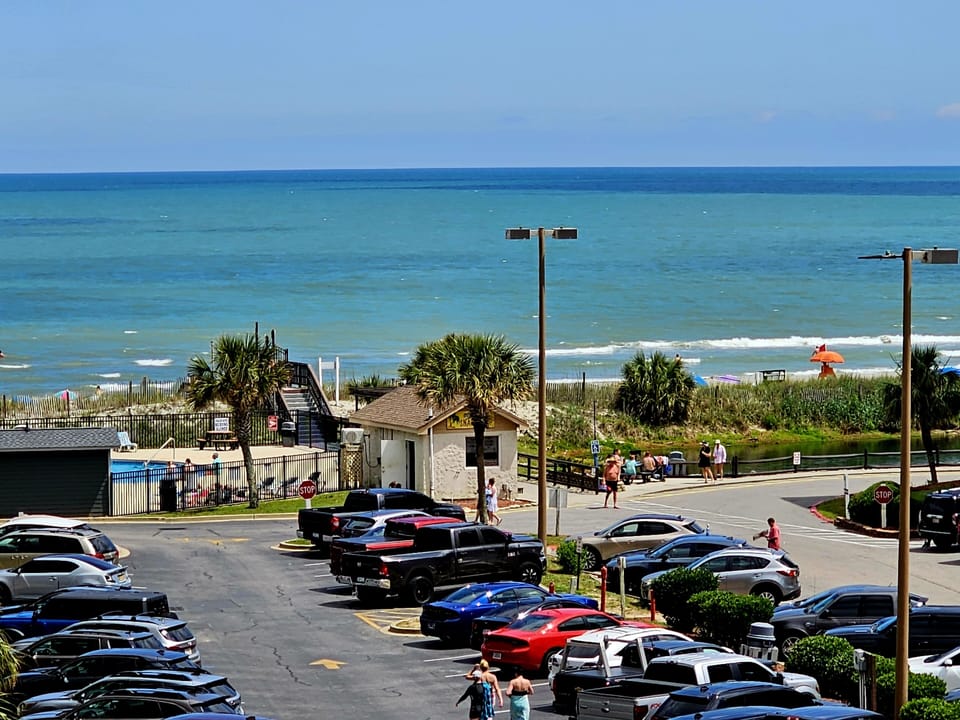 View from balcony 