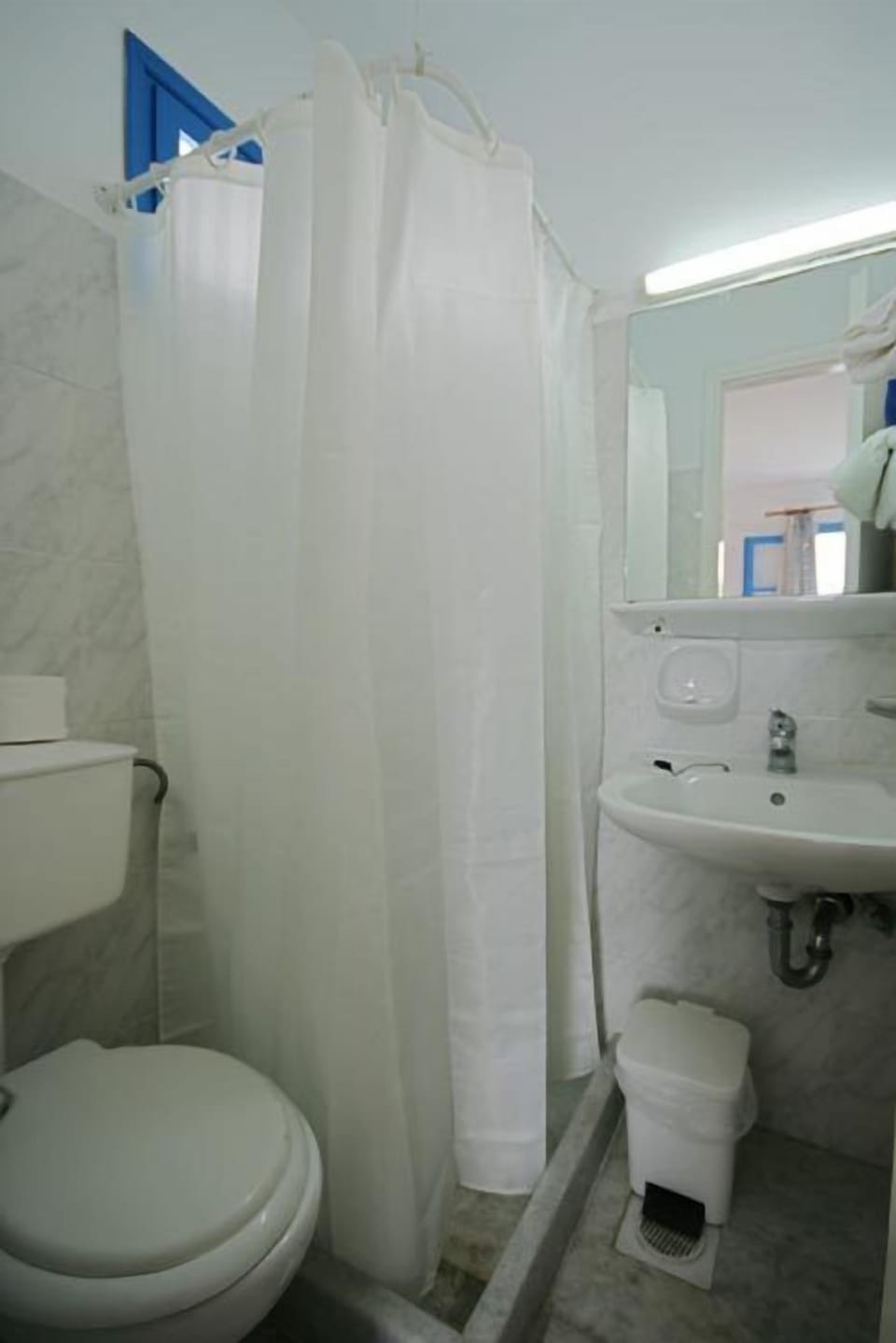Studio, Sea View | Bathroom | Hair dryer, towels