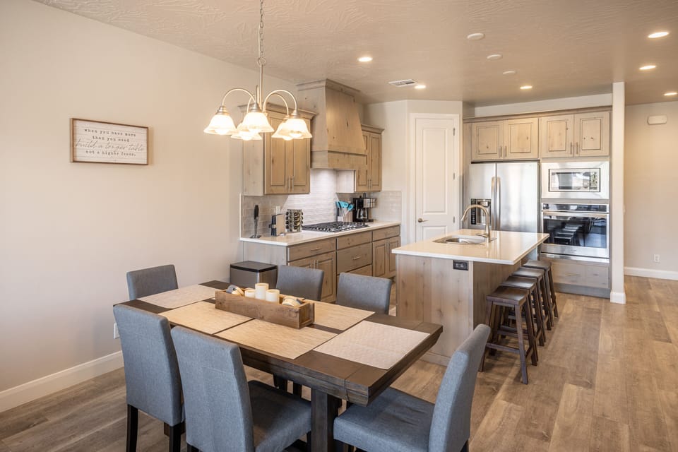 Dining Table - Share memories and stories while enjoying a family style meal around the Dining Table.