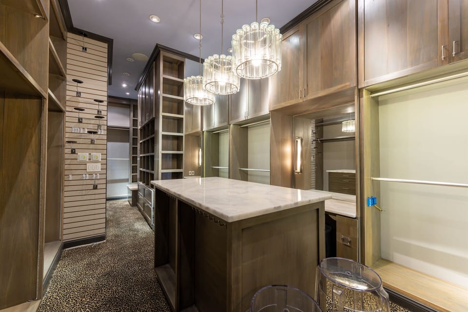 Dream Closet – Expansive walk-in closet in the Primary Bedroom.