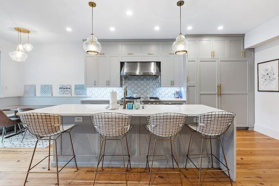 Updated designer kitchen